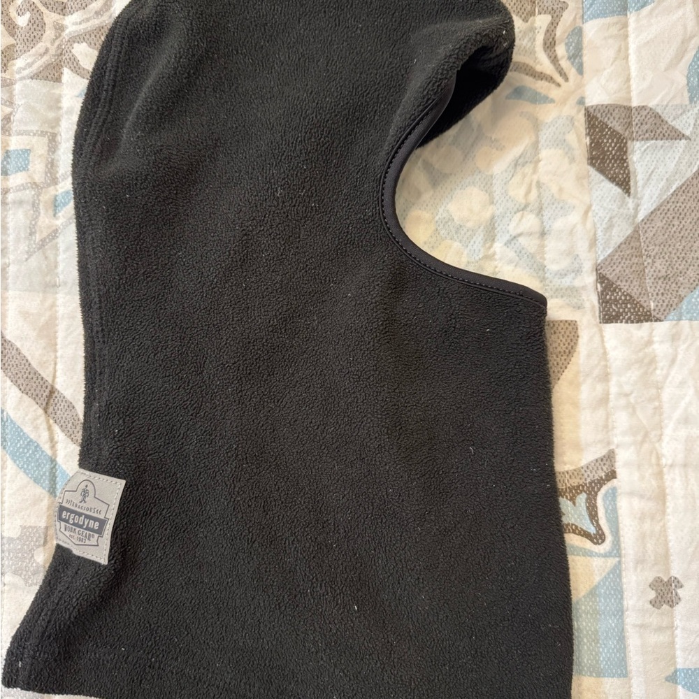 Black Fleece Balaclava Face Mask - Men